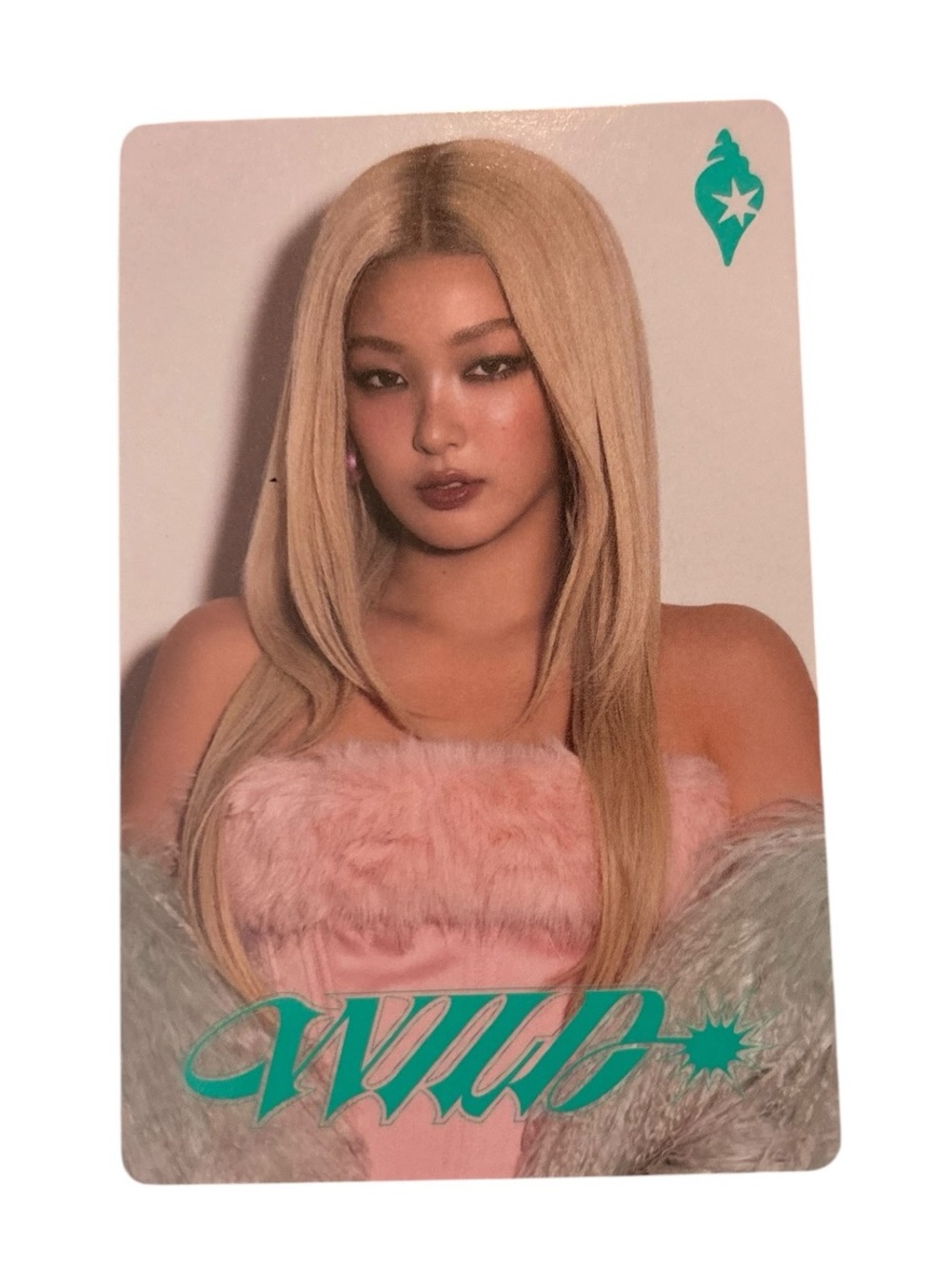 KATSEYE Yoonchae Wild Photocard From Vinyl Record New K-Pop Girl Group Merch